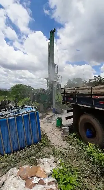 Perfuração em propriedade rural